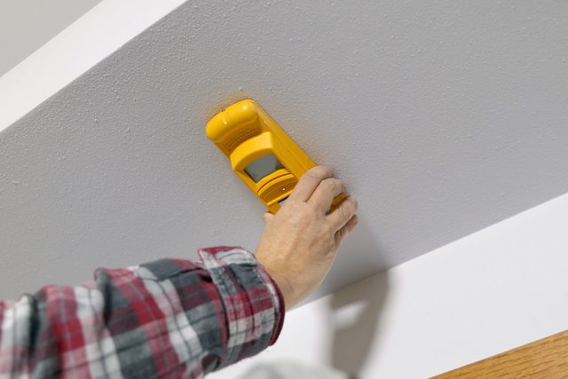 How To Hang A Plant From The Ceiling Determine if you are hanging from a stud or anchor