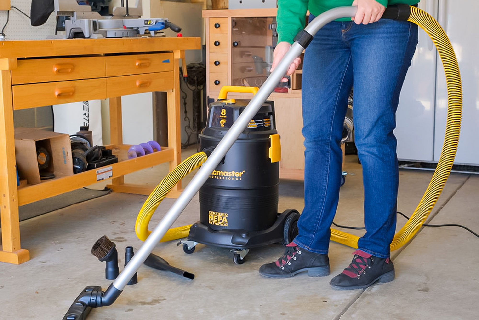 Vacmaster Wet Dry Vac 8 Gallon Hepa Certified