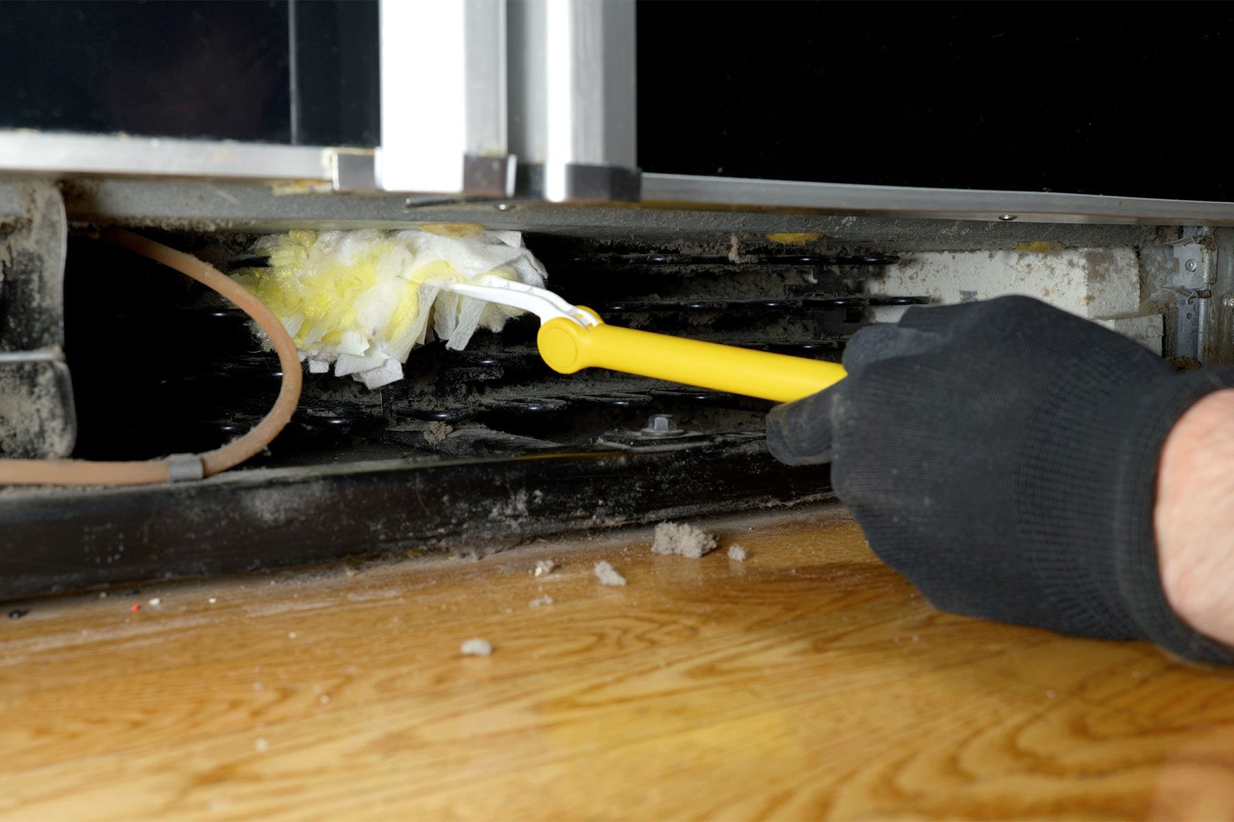 How To Clean Refrigerator Coils Fhmvs23 Pk 12 8 Cleanfridgecoils Step4