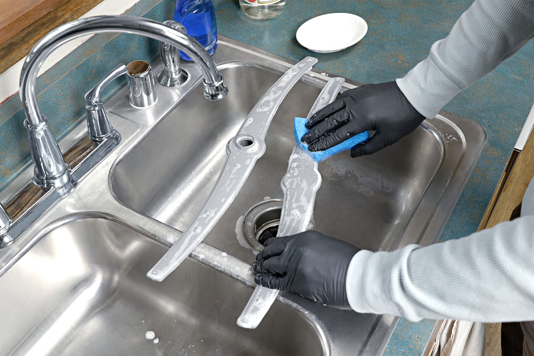 How To Clean A Dishwasher Filter And Spray Arm Fhmvs24 Pk 03 22 Cleandishwasherfilterandsprayarms Step9