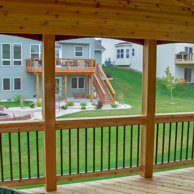 Improve The View With Dark, Round Spindles