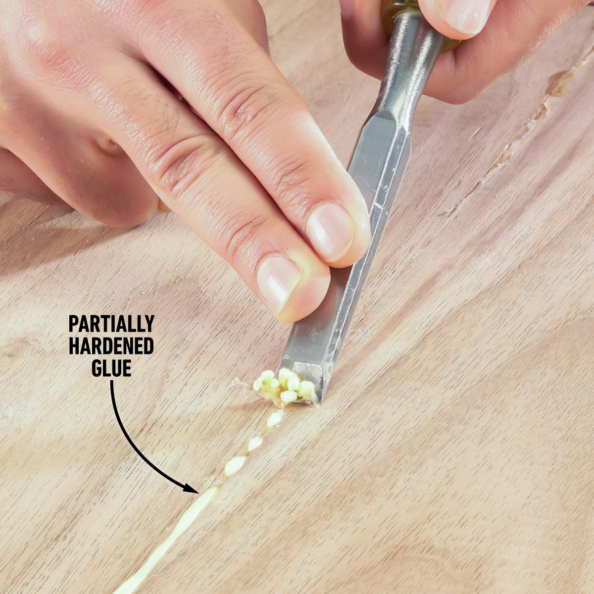 Scrape the Glue While It