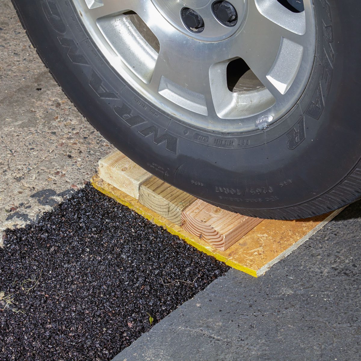 Drive Over It To Compact