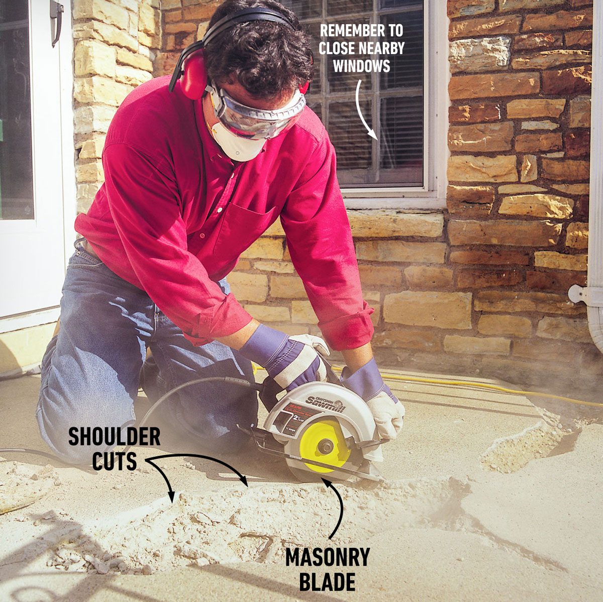 How To Repair A Sidewalk 1699001 Ksedit With Callouts