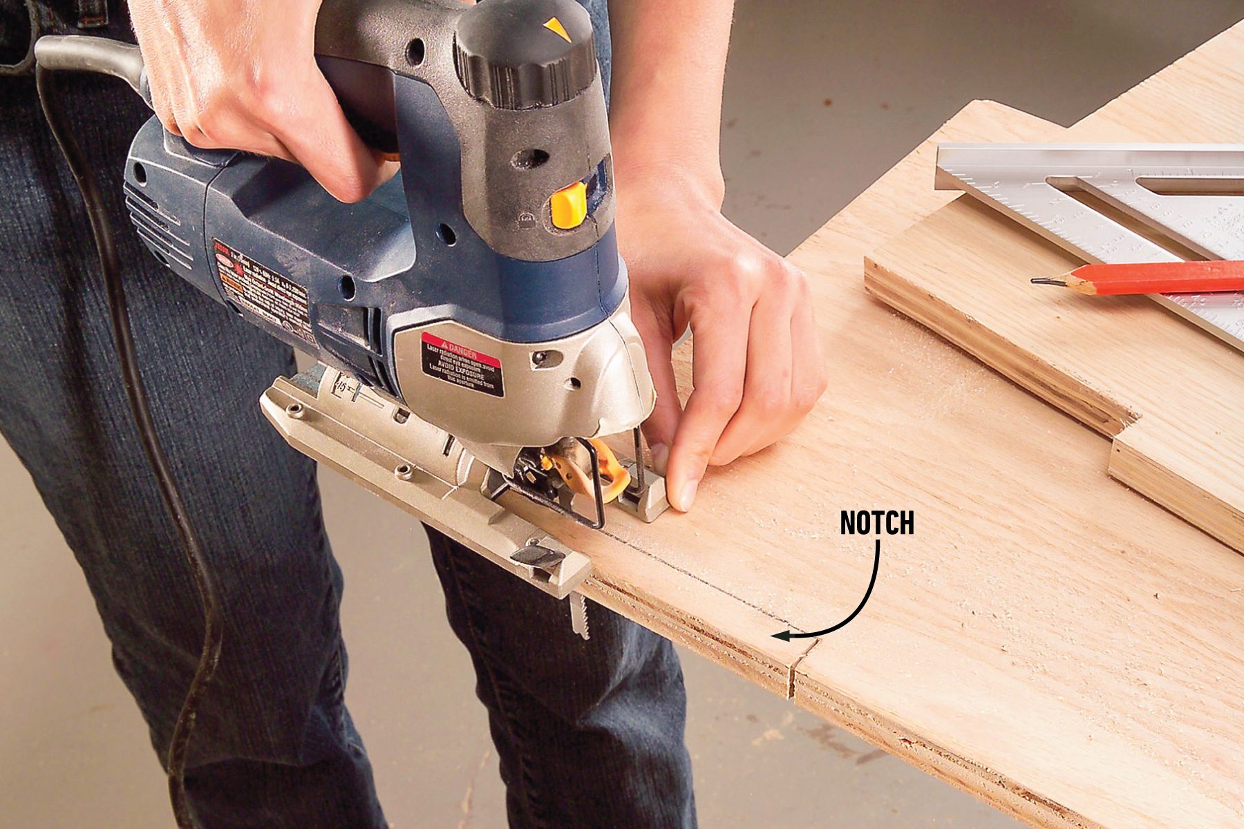 How To Install A Simple Rod And Shelf System For Your Closet Cut Notches in the Dividers