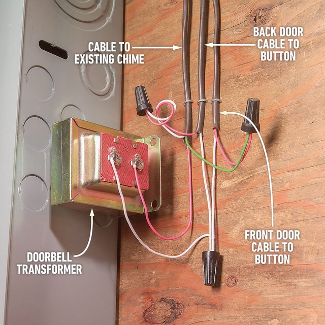 How To Wire A Second Doorbell Chime Replace The Transformer