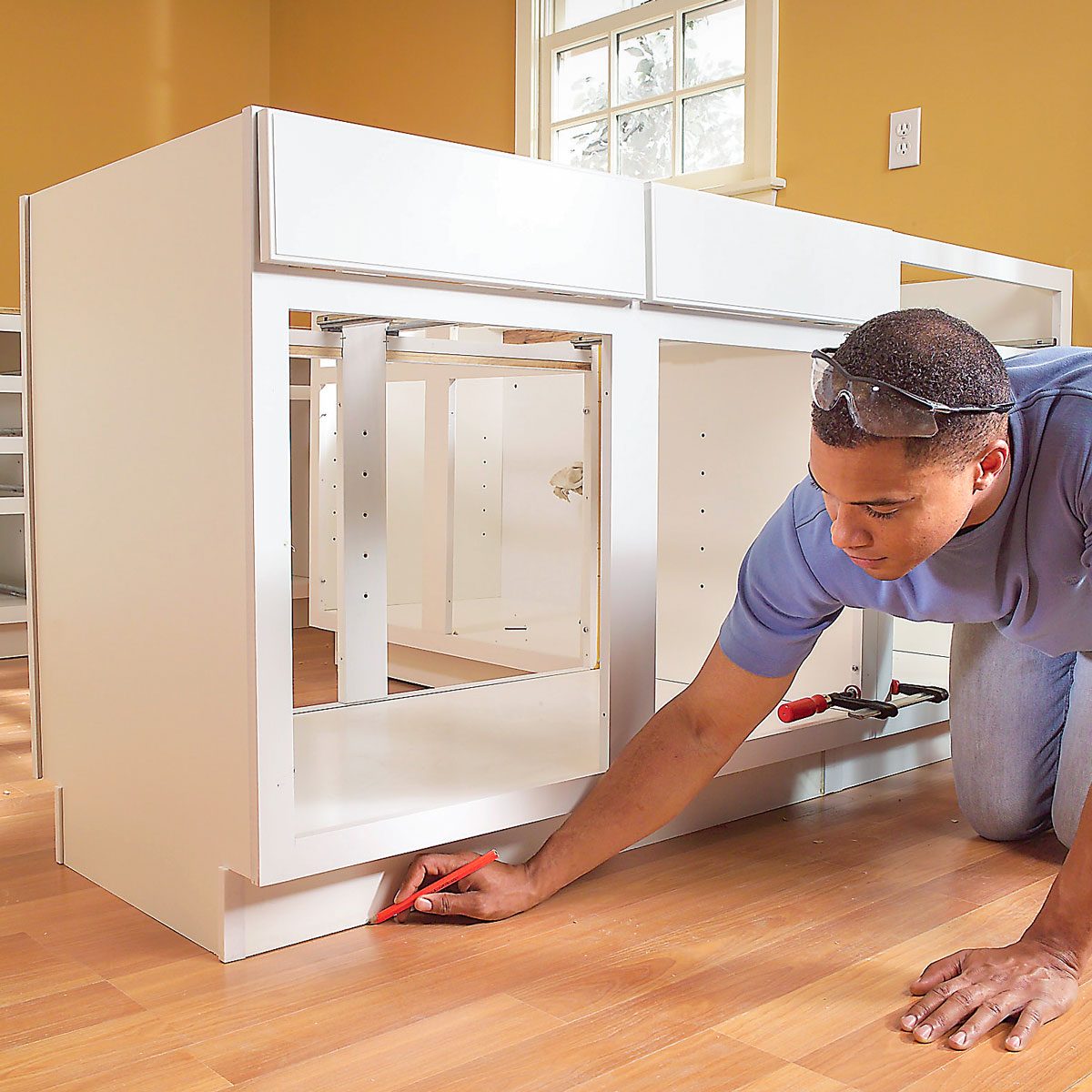How To Install Kitchen Cabinets