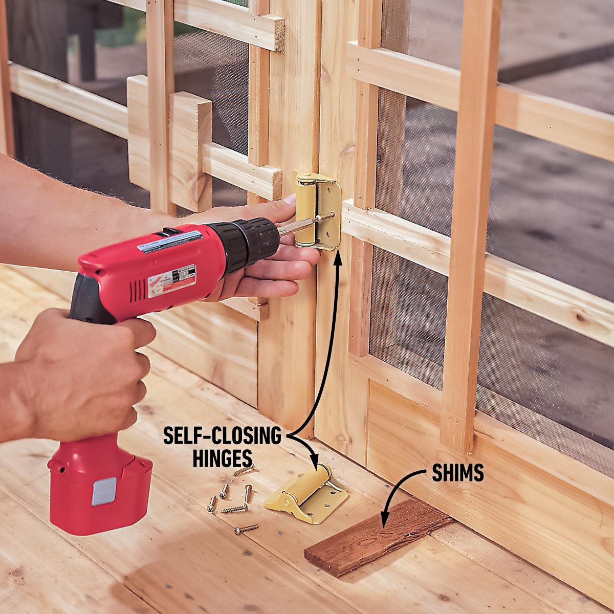 Install The Operable Doors