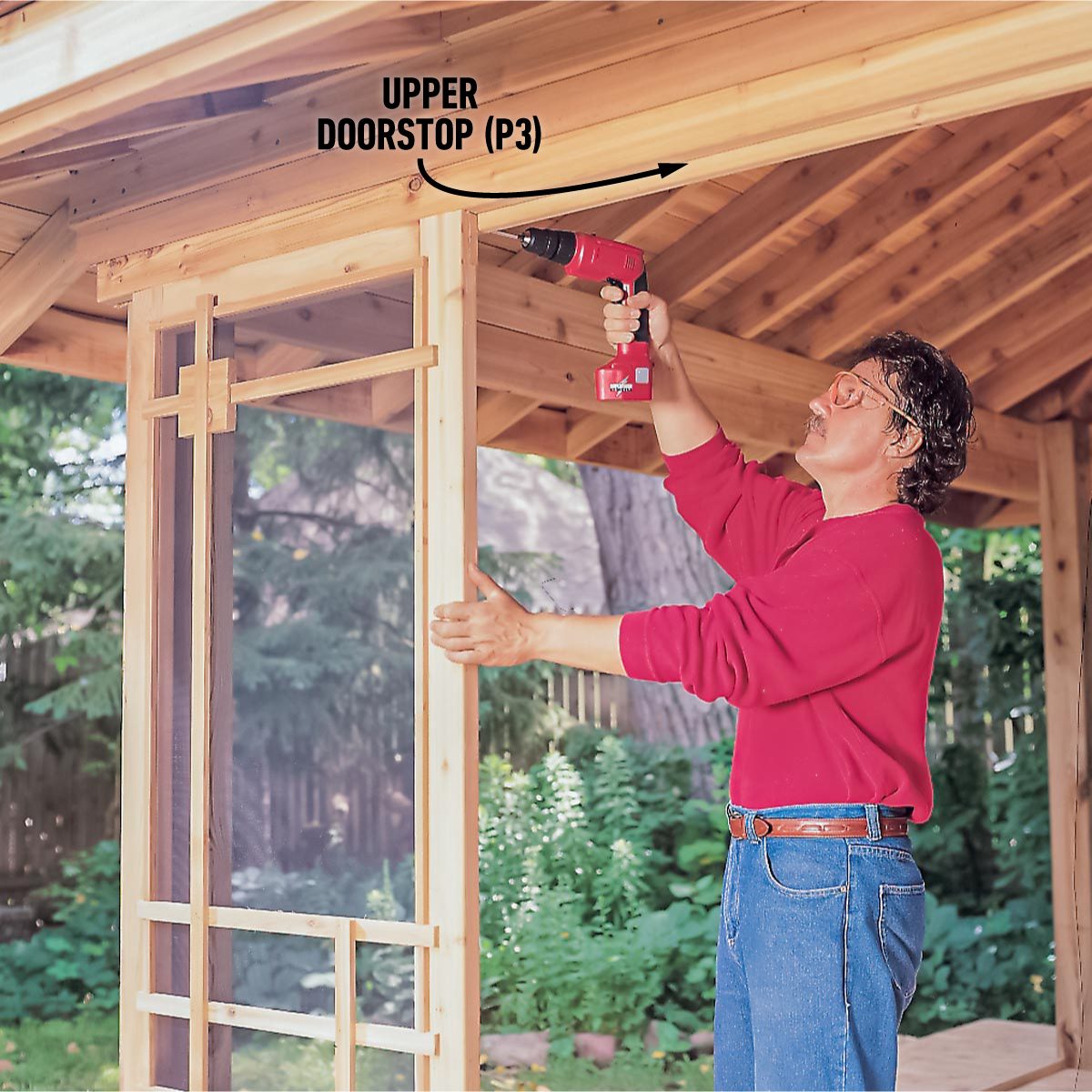 Install The Stationary Doors