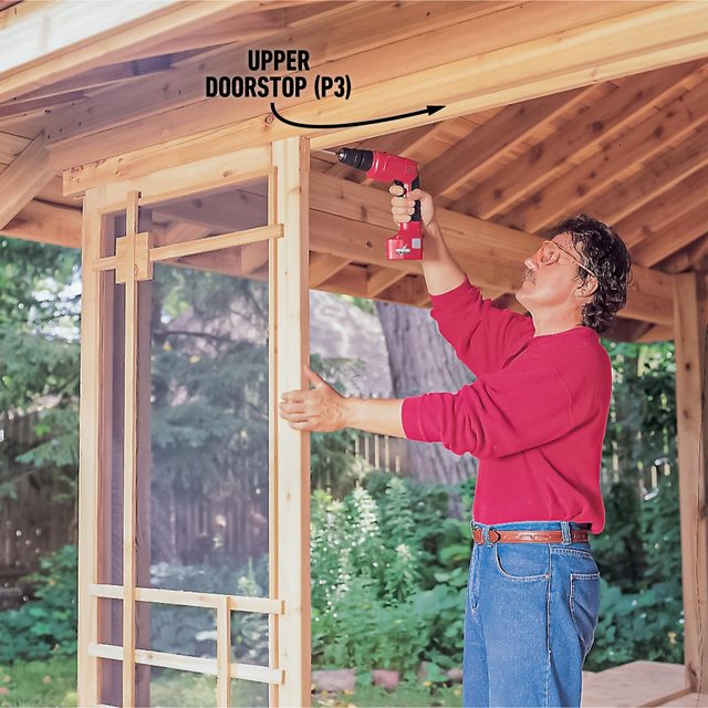 Install The Stationary Doors