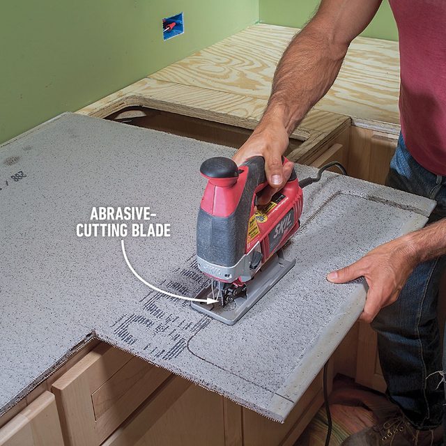 Cut The Backer Board