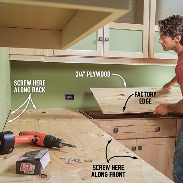 Install Plywood Base