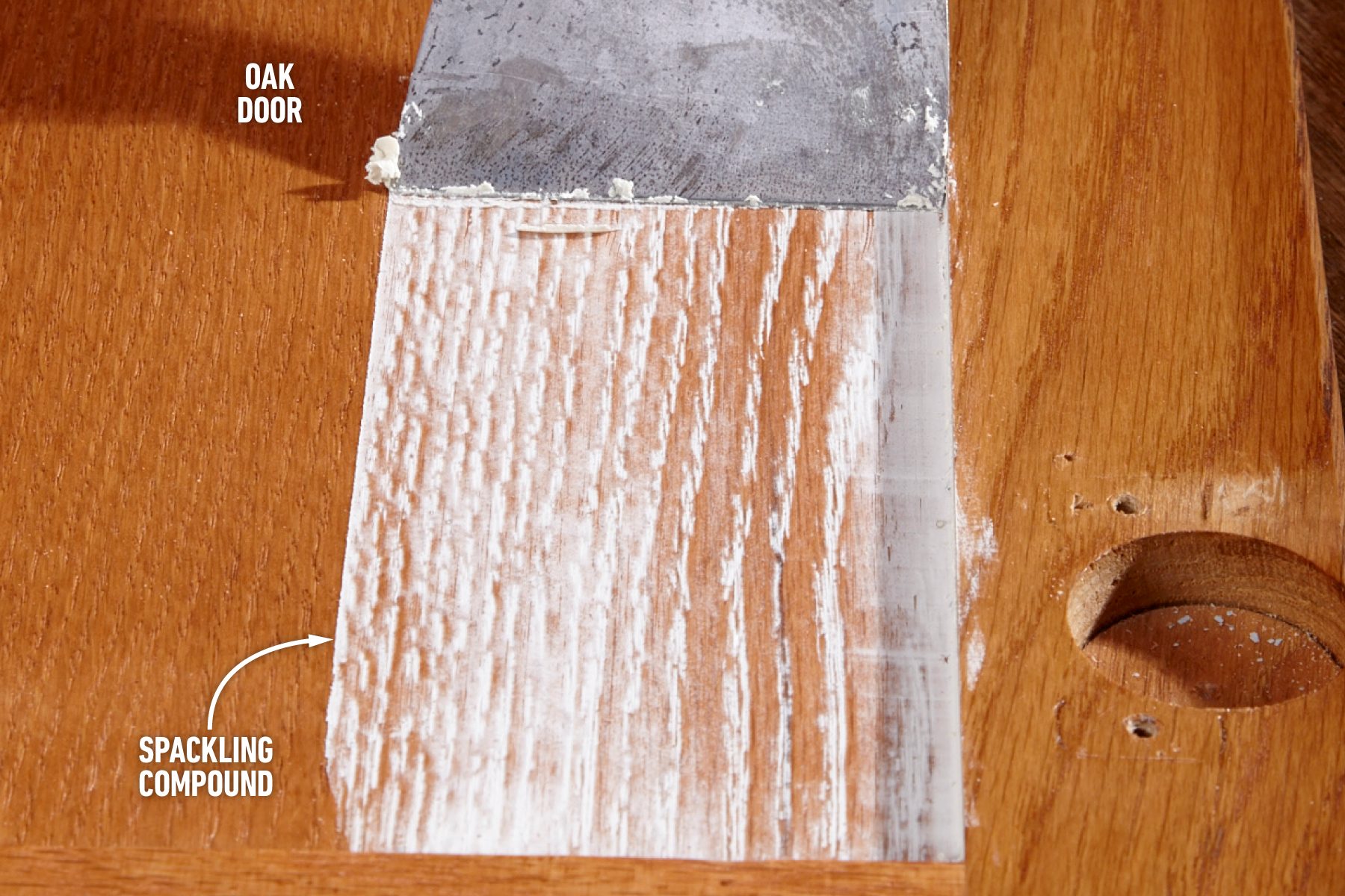 Consider Filling Open Grain