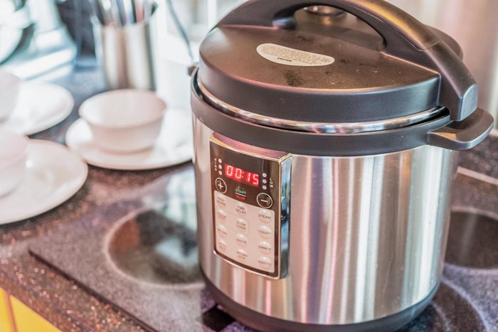 Cooking Dinner In Pressure Cooker