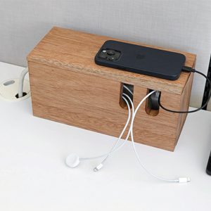 How To Organize Cables With A Diy Cable Management Box