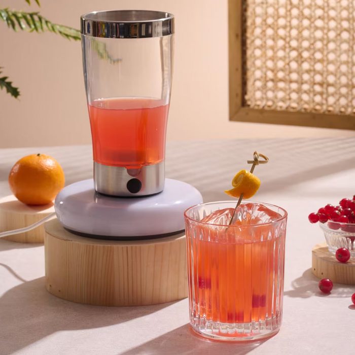 Smart Cocktail Coaster With Mixing Glass Ecomm Via Bespokepost.com