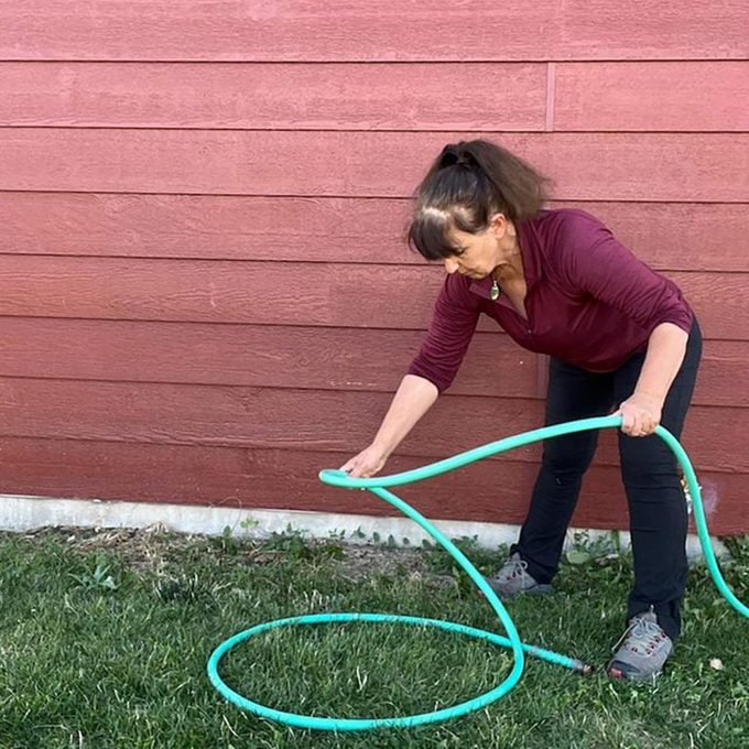 How To Properly Coil A Garden Hose Regular Coil