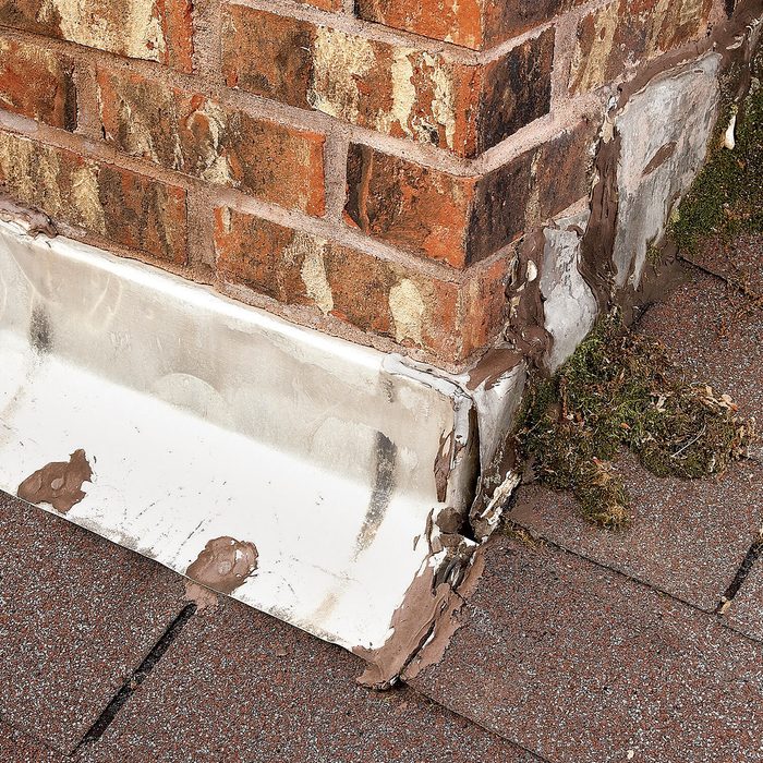 Silent Signs That Your House Has A Serious Problem Rusted Chimney Flashing