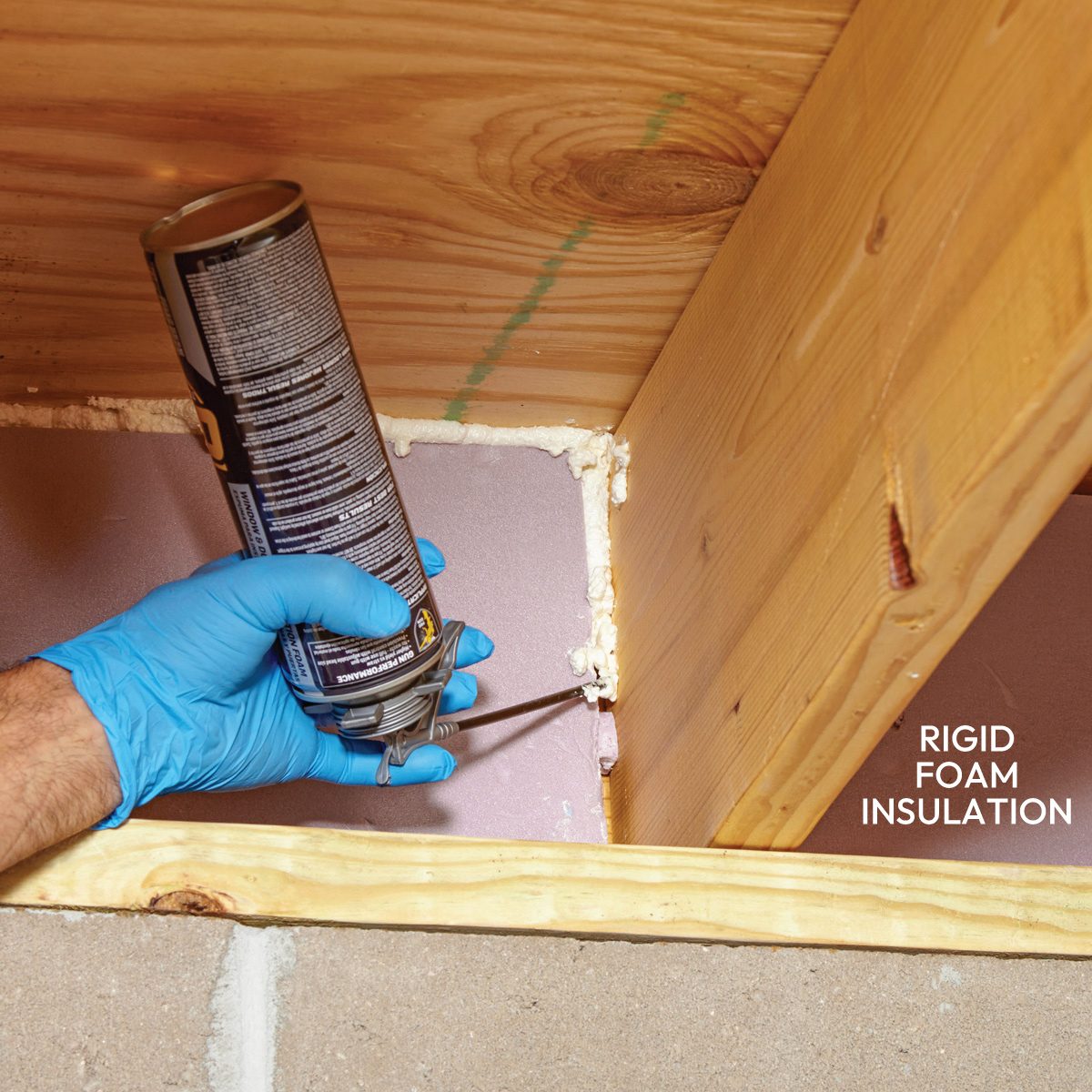Tips For Using Spray Foam Insulation Seal Foam With Foam 