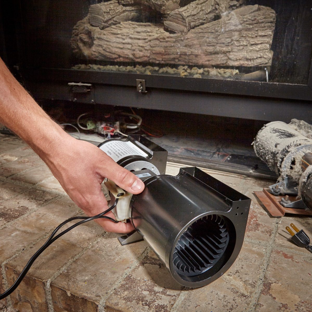 blower for gas fireplace