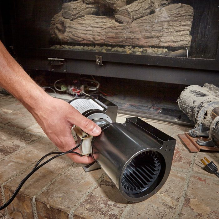blower for gas fireplace