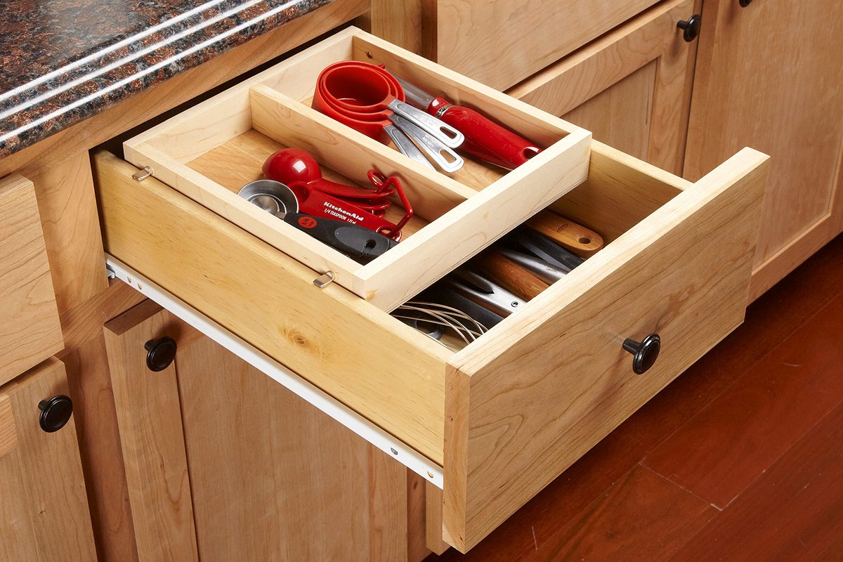 Easy Diy Projects To Increase Kitchen Cabinet And Drawer Storage