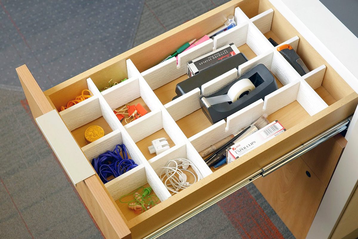 Easy Diy Projects To Increase Kitchen Cabinet And Drawer Storage Drawer Dividers