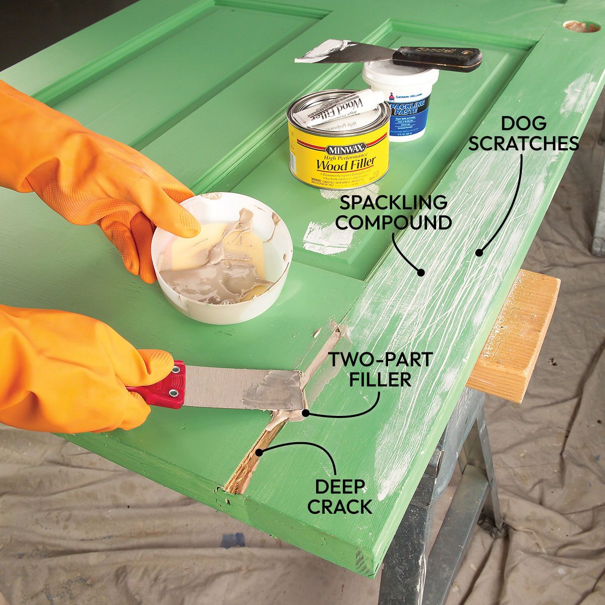 How To Paint A Door Like A Pro