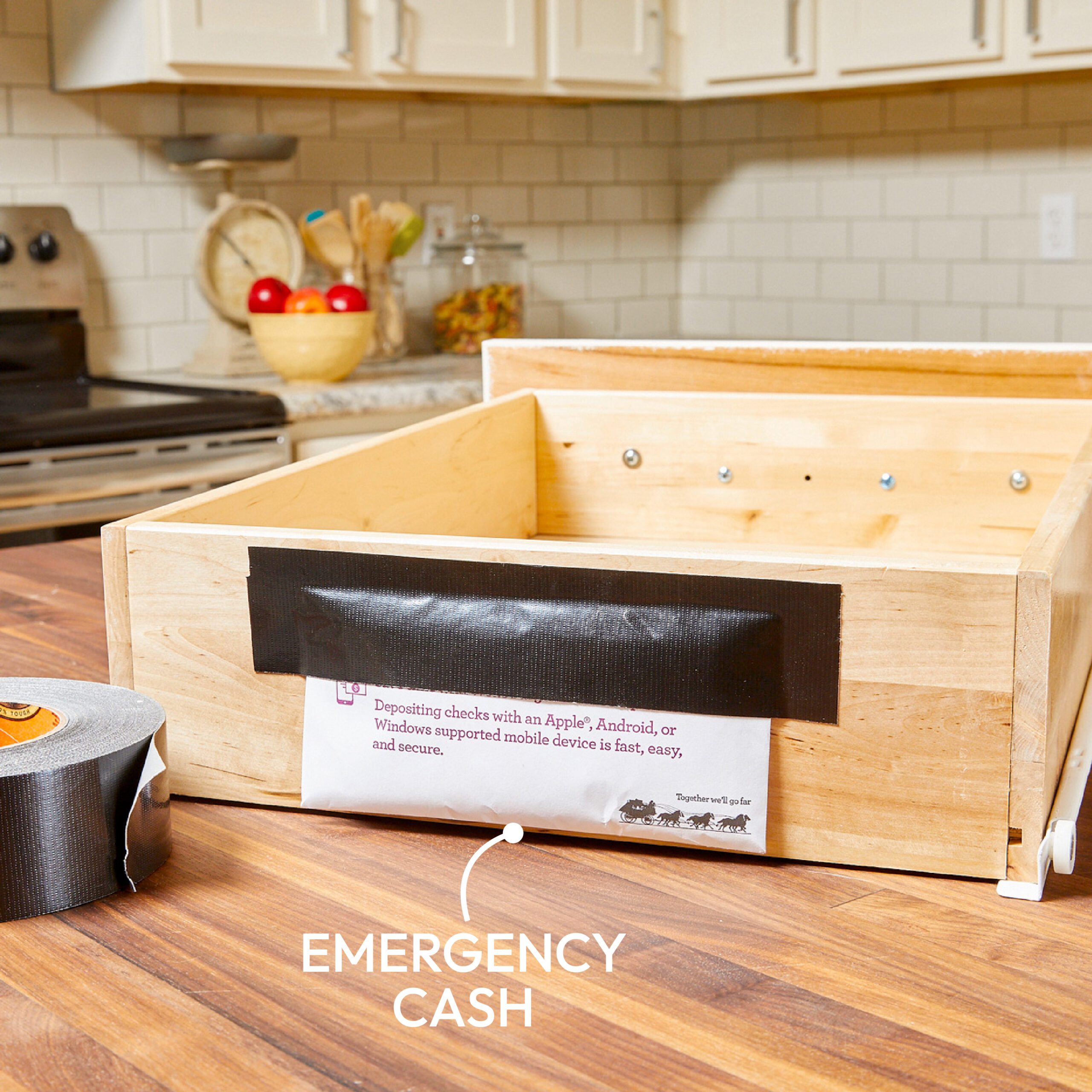 Small Hiding Places in Drawers