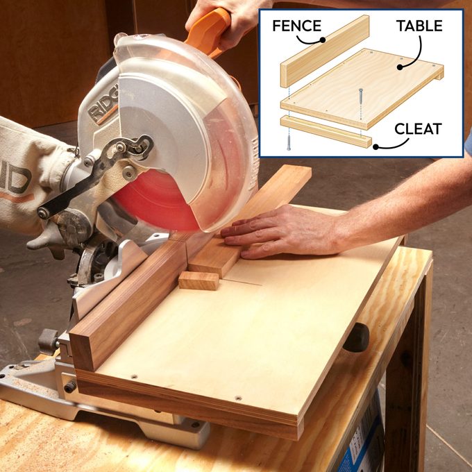 Accurate Miter Saw Cuts