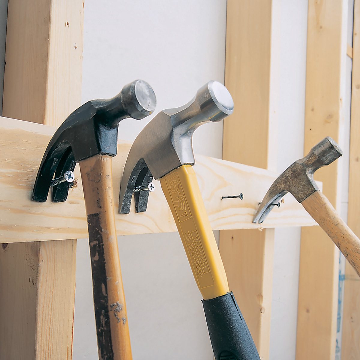 rack for hammer storage