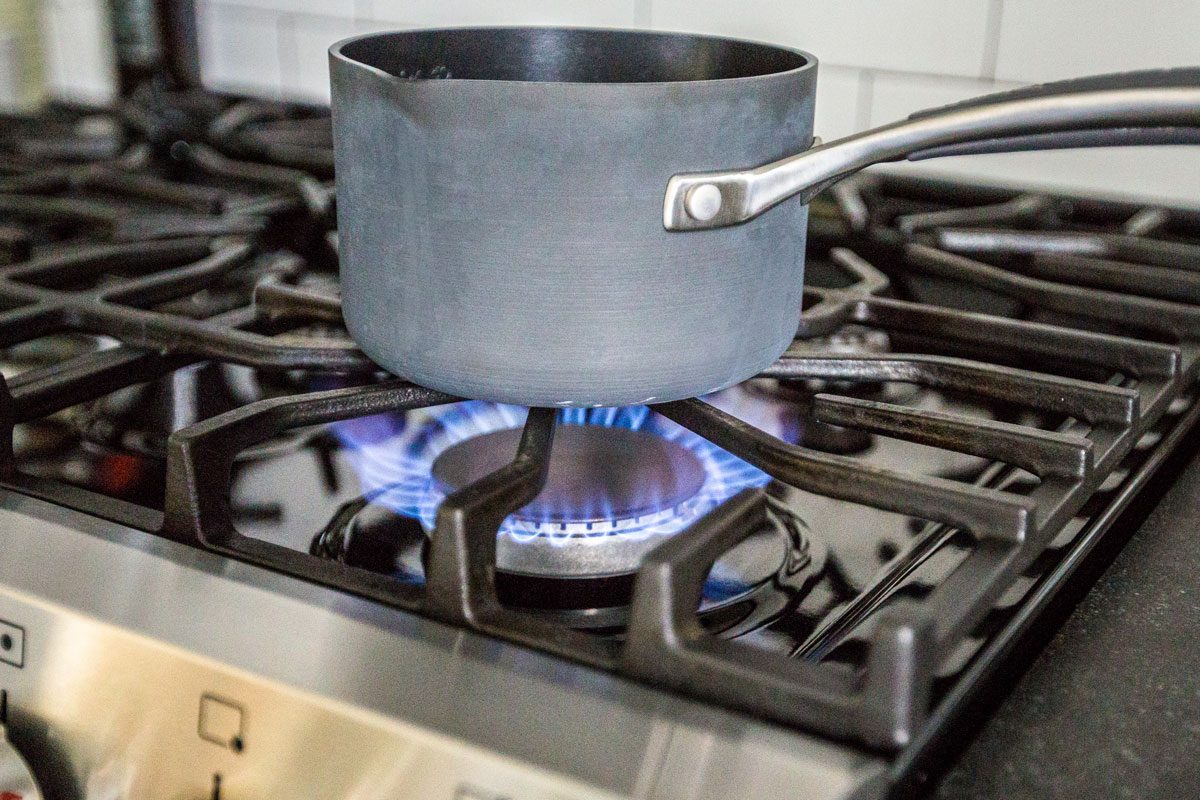 Gas Stove Cooking In Kitchen On Gas Stove Burner Gettyimages 1794293924 Ksedit
