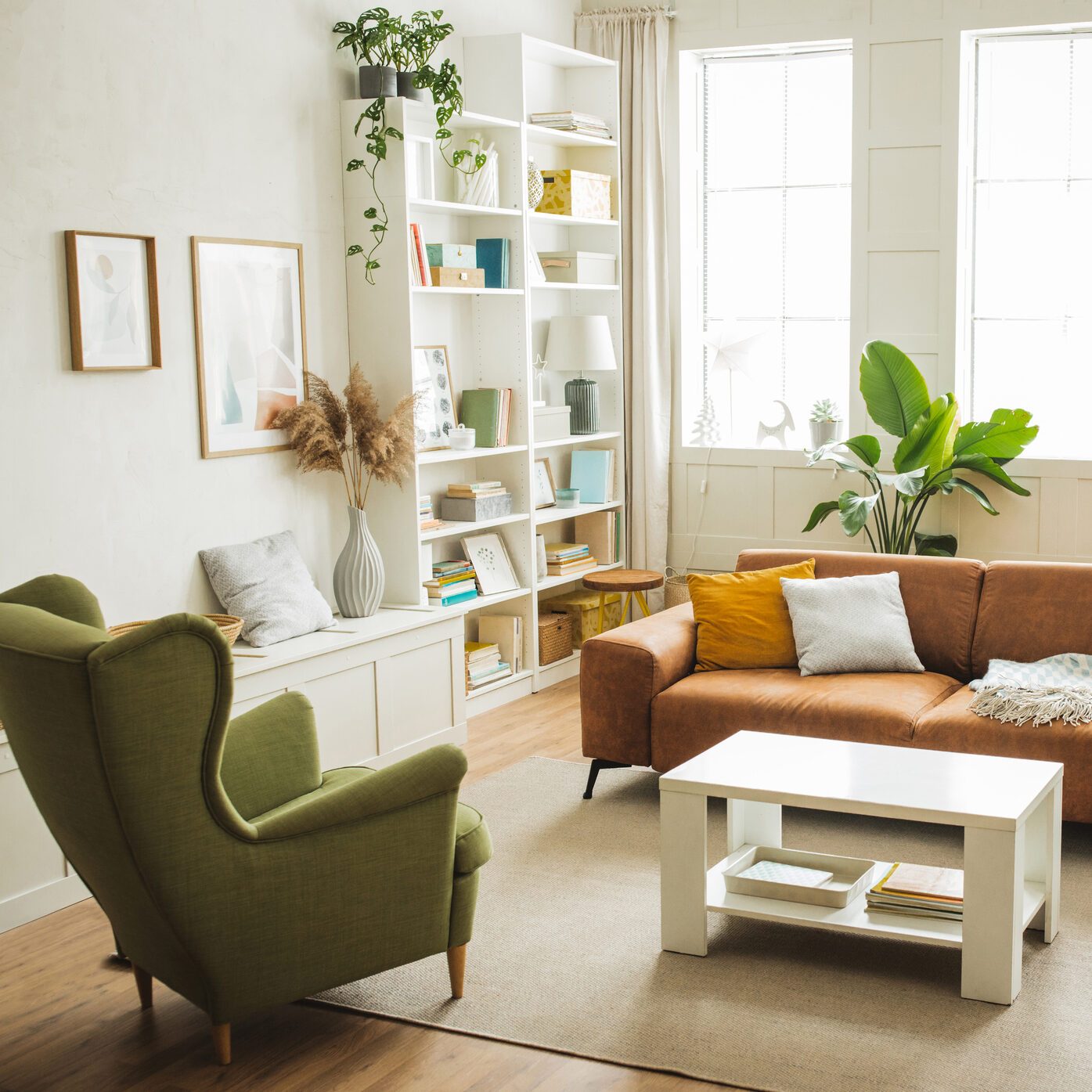 Interior of living room
