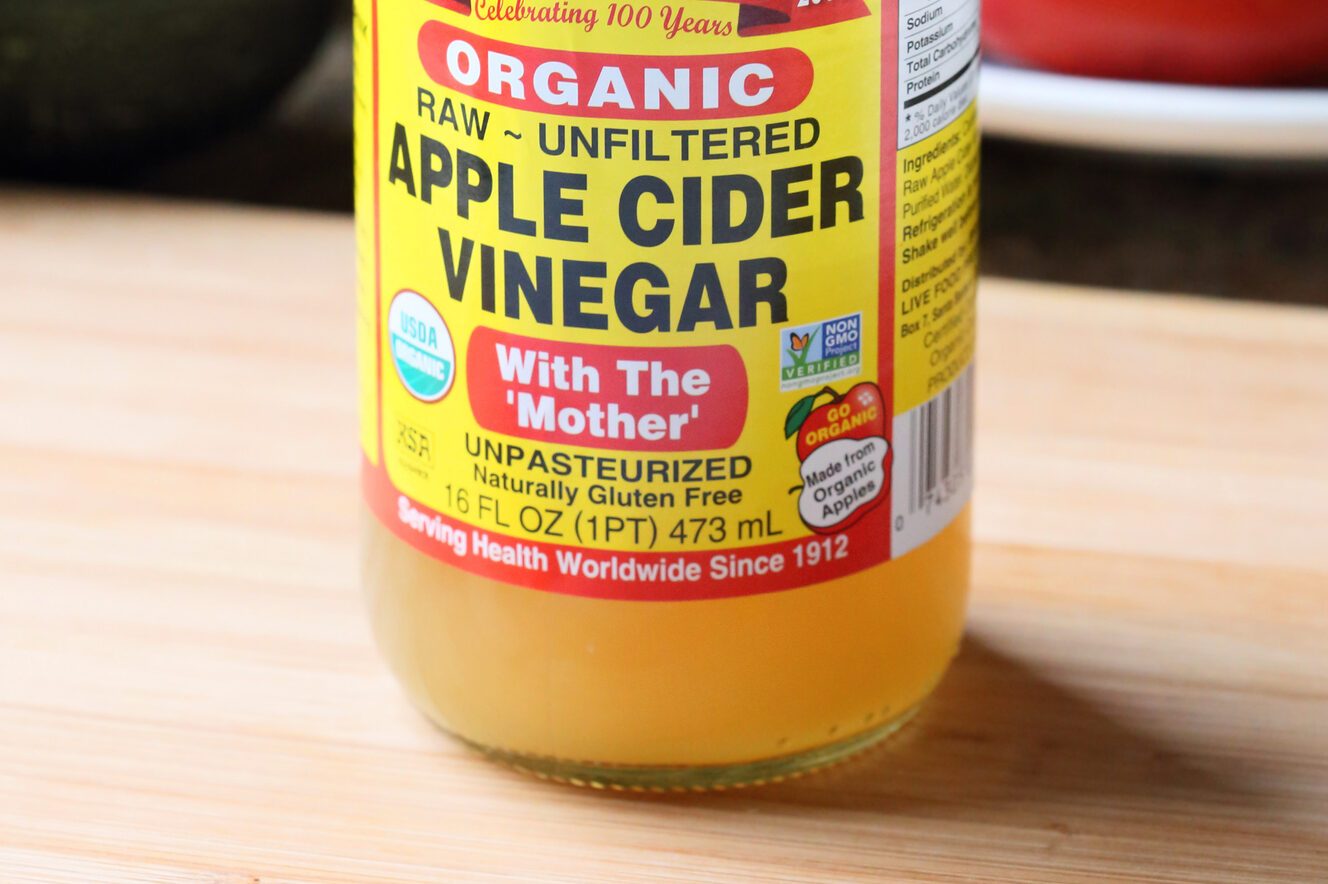 Bottle of Apple Cider Vinegar