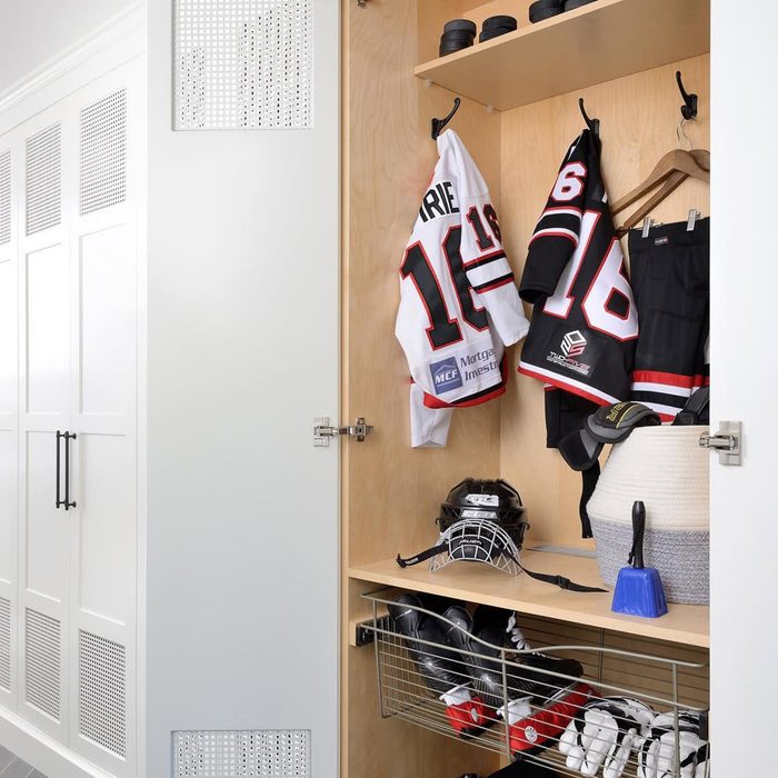 How To Best Organize And Store Sports Equipment Mudroom Lockers Courtesy @styleitwithjackie Instagram