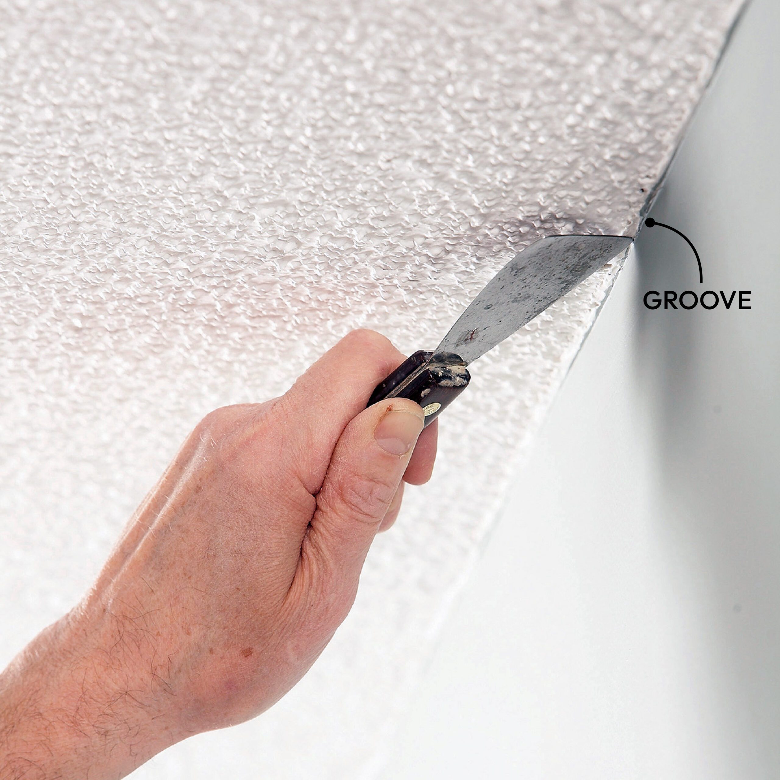 Groove Textured Ceilings