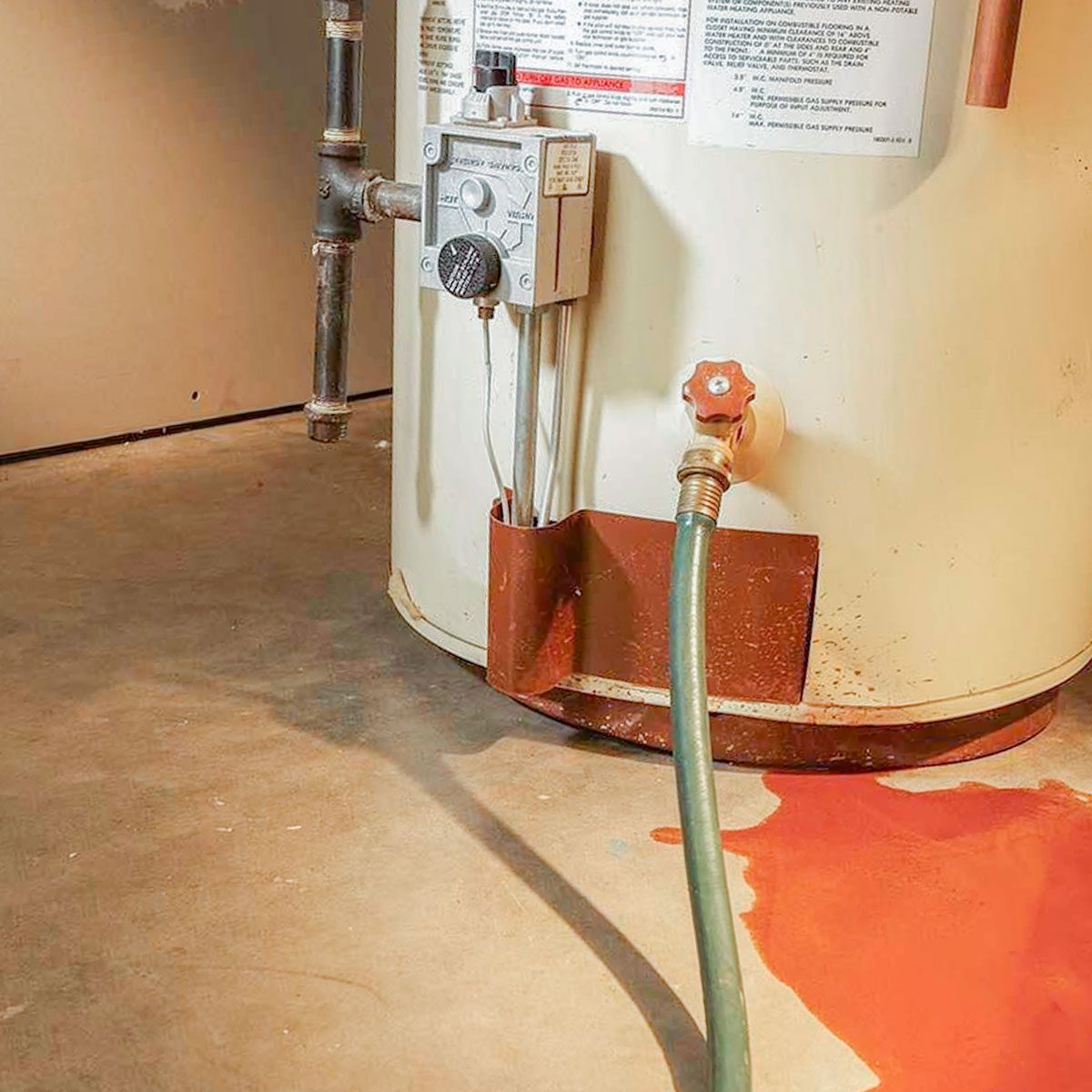 Plumbing A Leaking Water Heater Is A Time Bomb