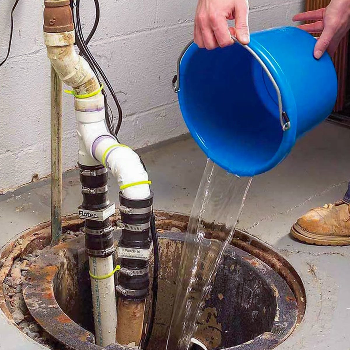 Plumbing Test The Sump Pump Or Risk A Flood