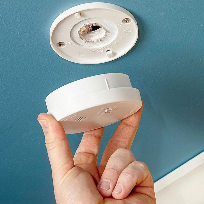 Test and Replace the Batteries in Smoke Detectors