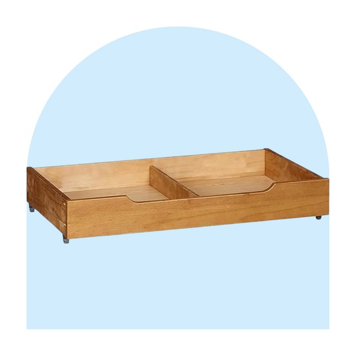 Solid Wood Under Bed Storage Drawer