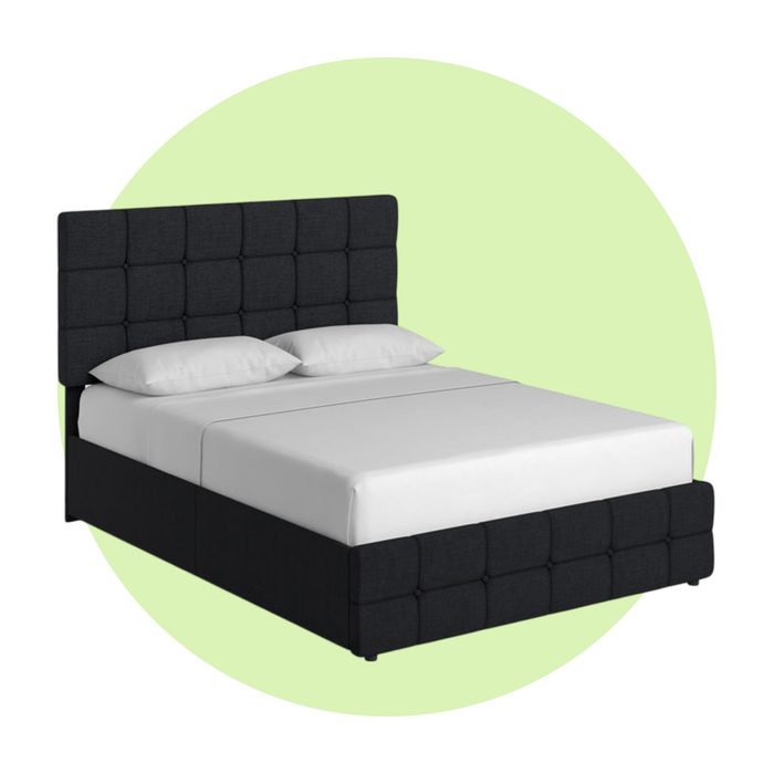 Tufted Upholstered Storage Platform Bed Via Wayfair