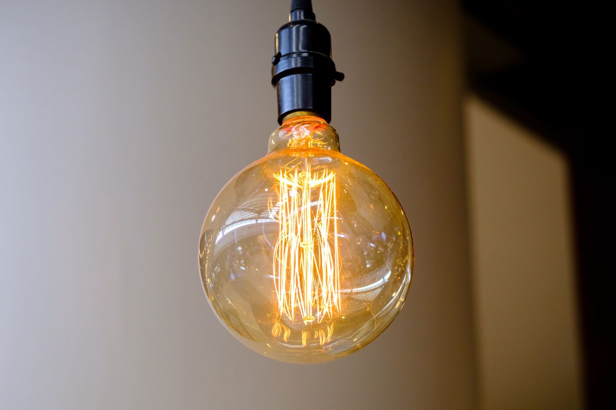 Vintage Light Bulb
