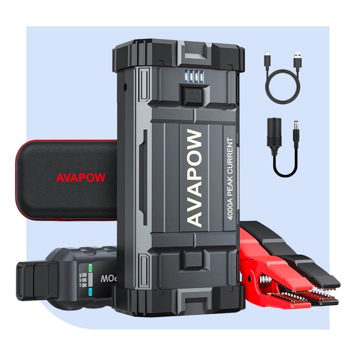 Avapow Car Jump Starter