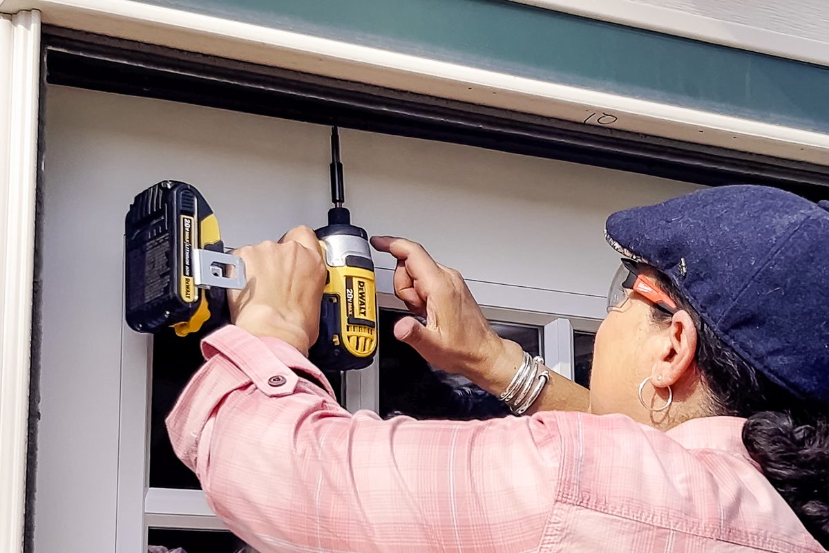 installing weather stripping