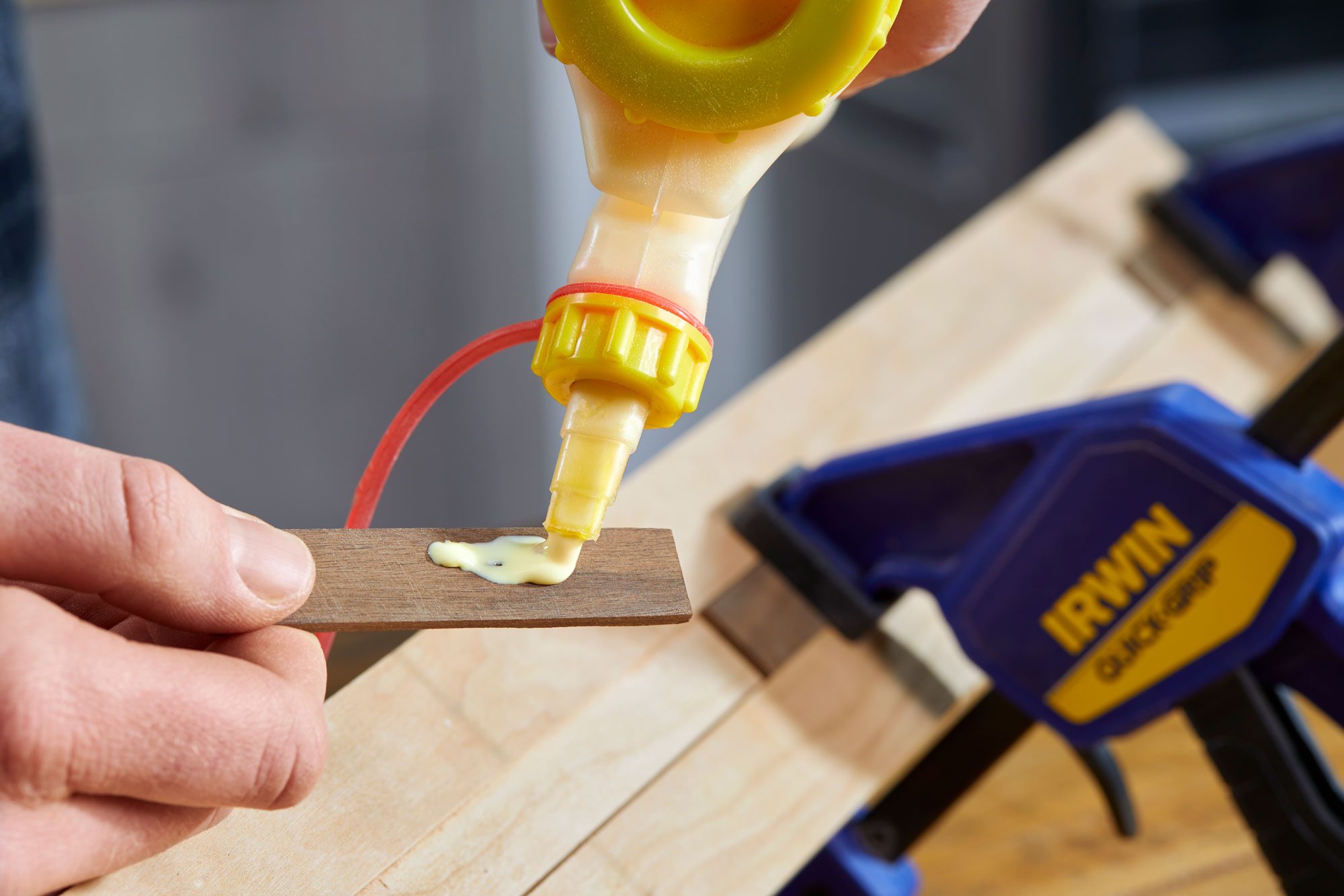 Glue And Clamp Rosewood Inlay Pieces