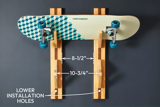 Hang The Skateboard Wall Mount