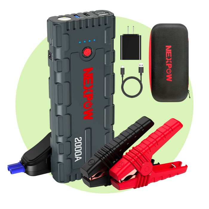 Nexpow 2000a Peak Car Jump Starter