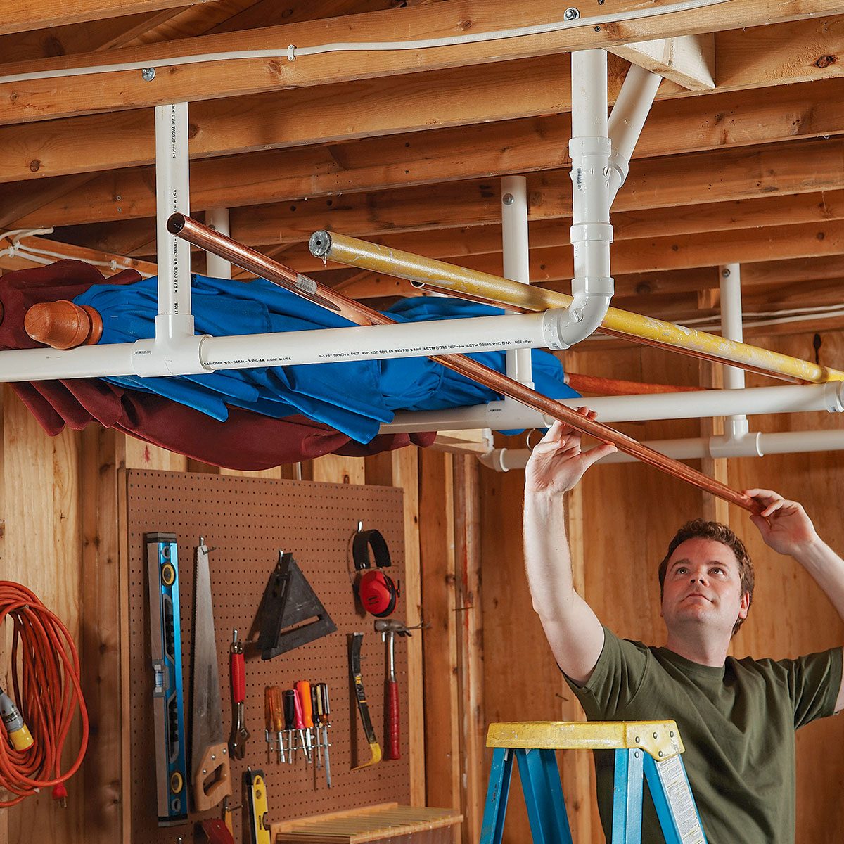 Overhead Storage In The Garage