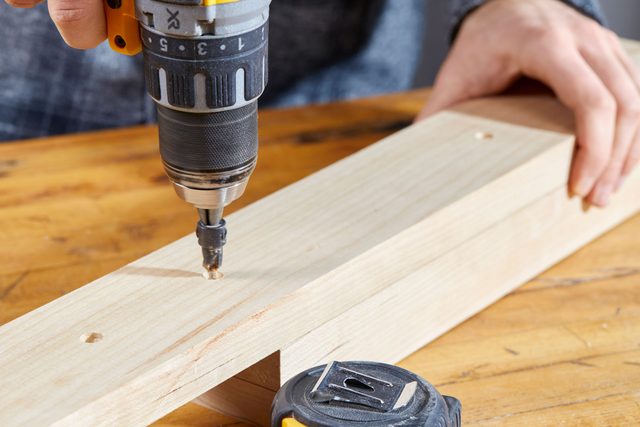 Predrill Holes For Arm Supports