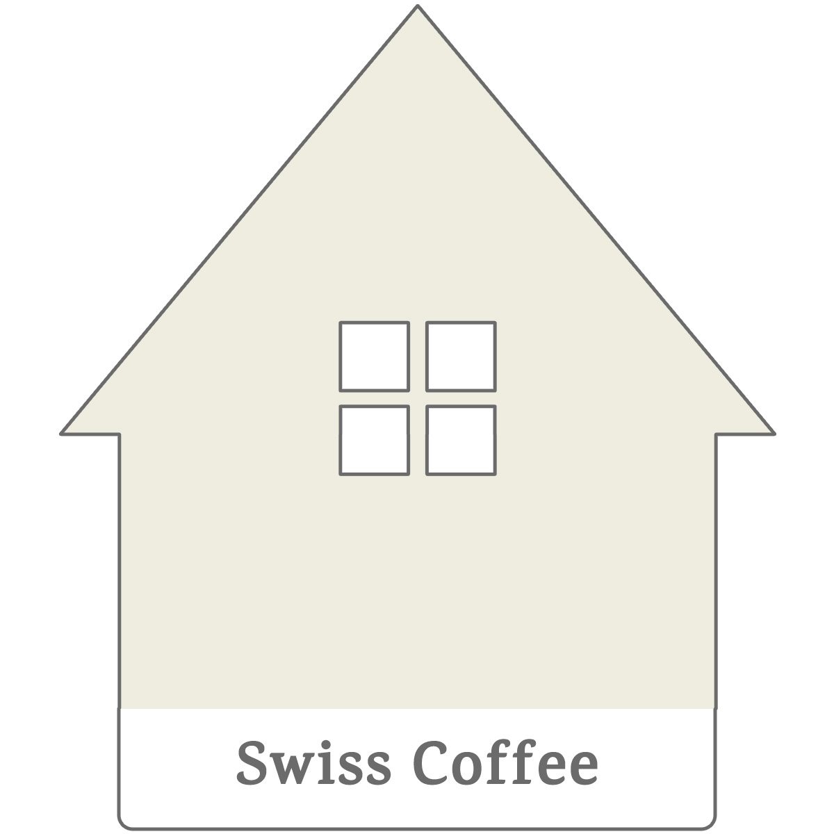 Swiss Coffee By Benjamin Moore